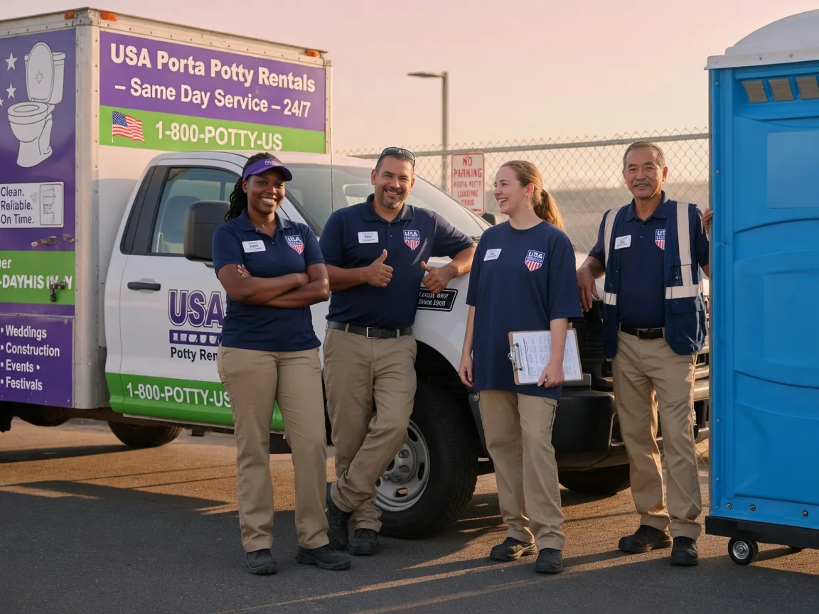 Porta Potty Rental company in New London, IA
