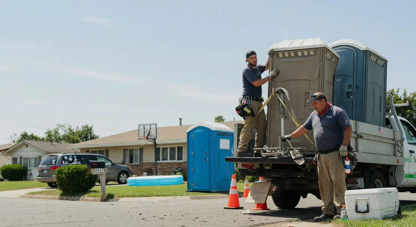 Porta Potty Rental in New London, IA near me