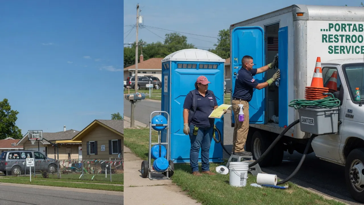 Portable Toilet Rental in New London, IA near me
